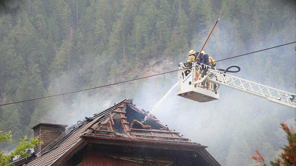 Brand Bauernhaus, St. Michael