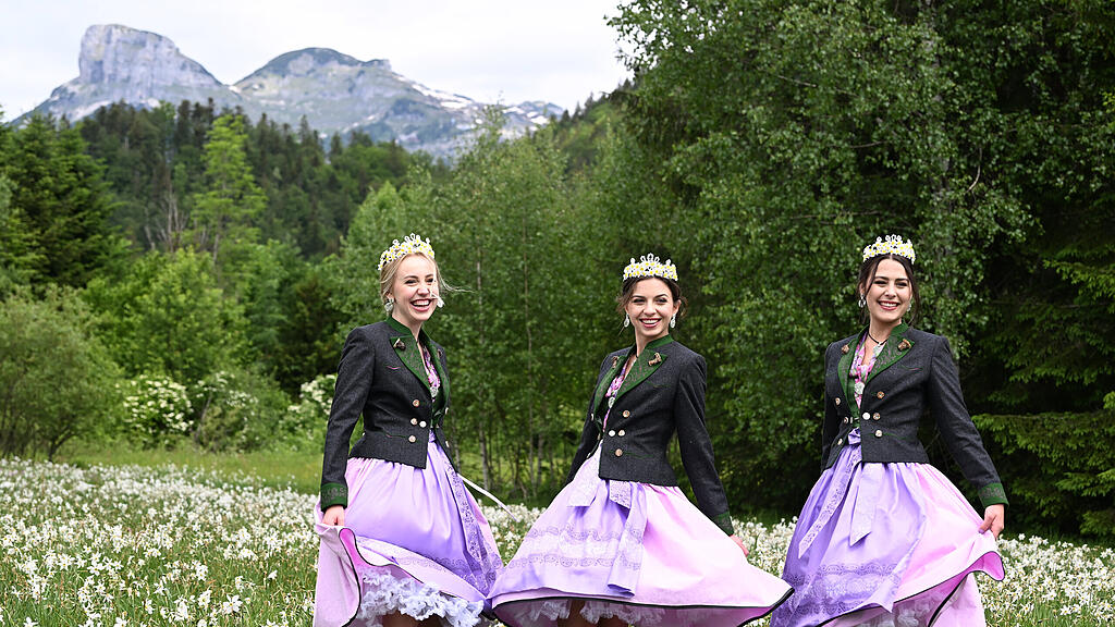 Auftakt zum Narzissenfest in Altaussee