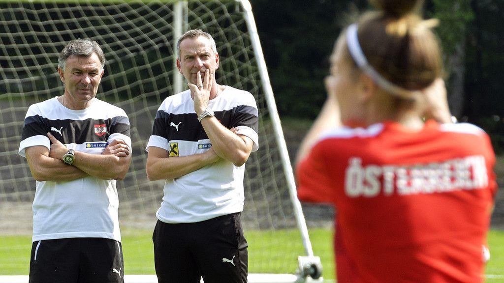 WEURO 2017: ÖFB-Elf beim Training