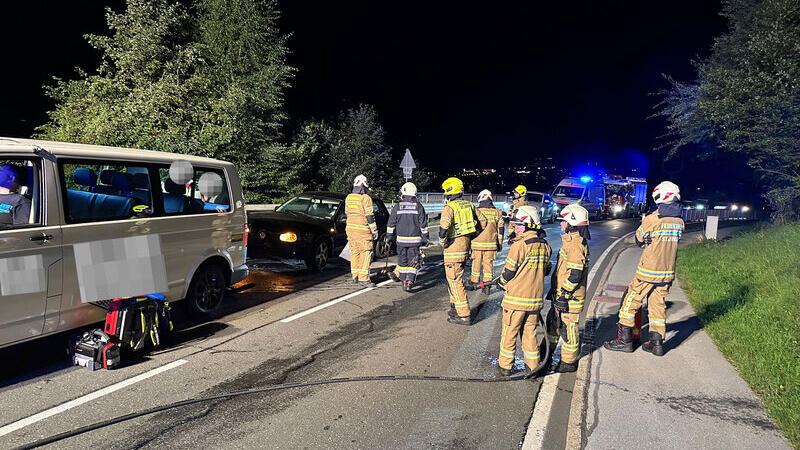 Auffahrunfall mit mehreren Verletzten in St. Johann im Pongau