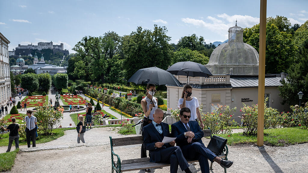 Dreharbeiten, Die Toten von Salzburg