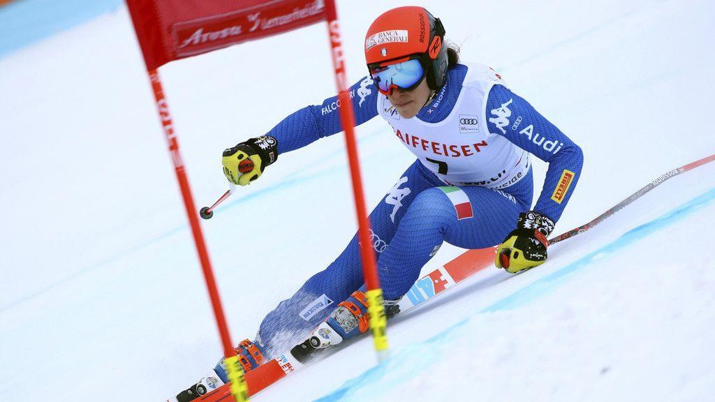 Alpine Kombination: Super-G in Lenzerheide
