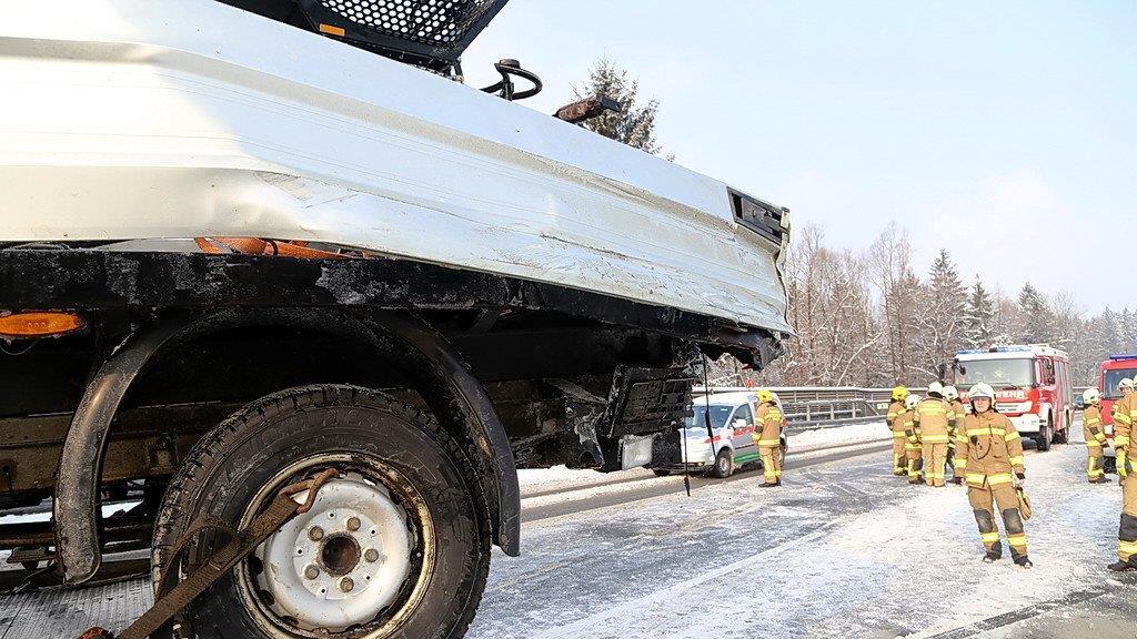 Unfall auf Tauernautobahn bei Kuchl