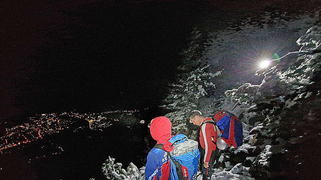 Rettungsaktion am Hochstaufen