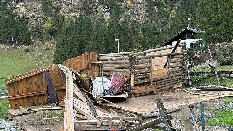 Föhnsturm Schäden Bad Gastein