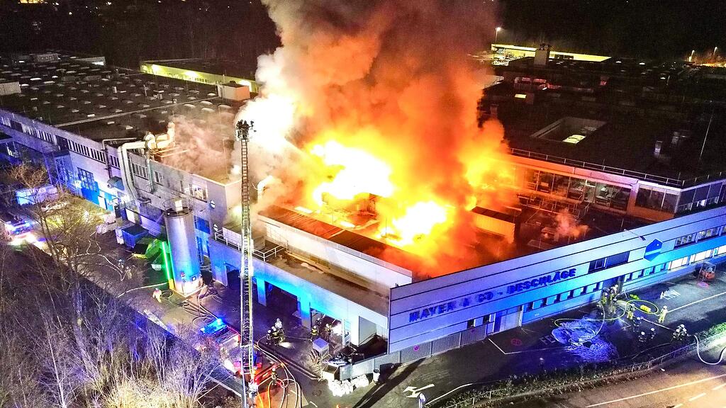 Großbrand bei Maco III