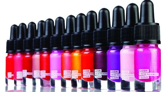 "Mut zur Farbe" ist das Motto von Lush im Herbst.