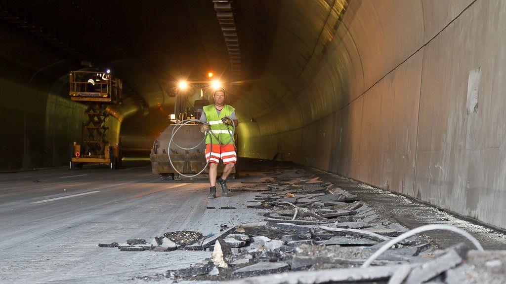 Lieferinger Tunnel: Sanierung der zweiten Röhre begonnen