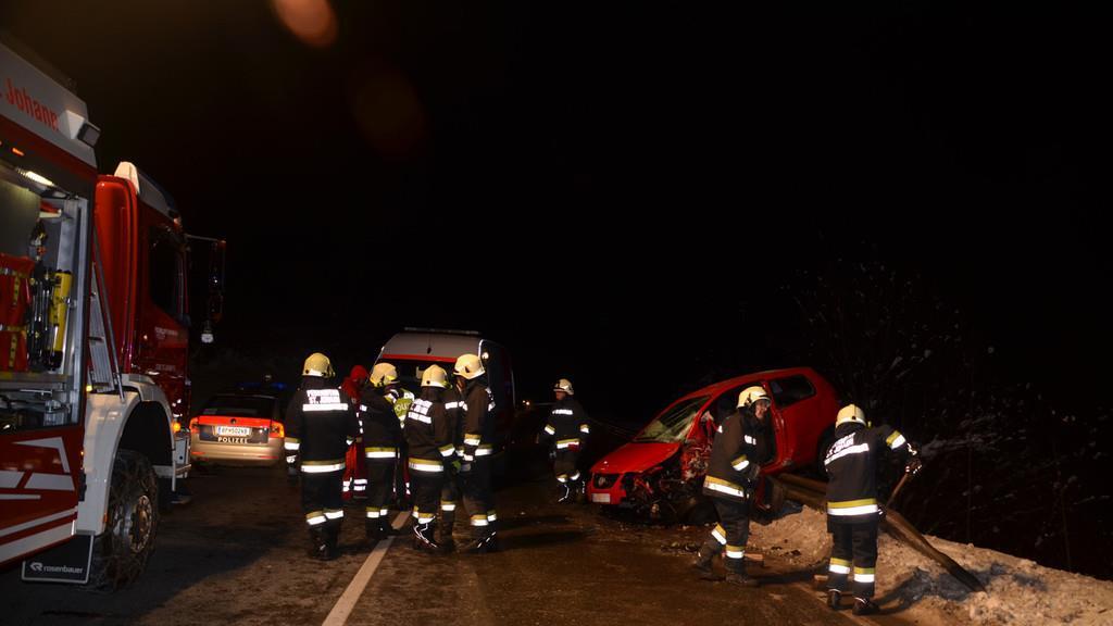 St. Johann: Schwerer Unfall auf B311