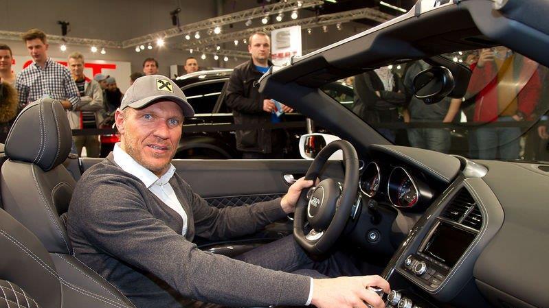 Autogrammstunde mit Hermann Maier