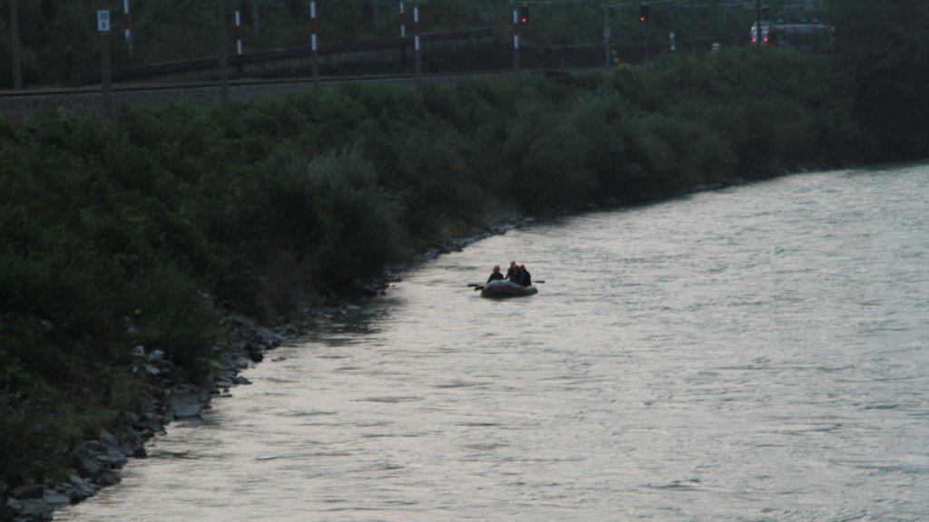 Großaufgebot der Einsatzkräfte