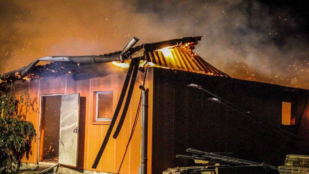 Großbrand in Weng