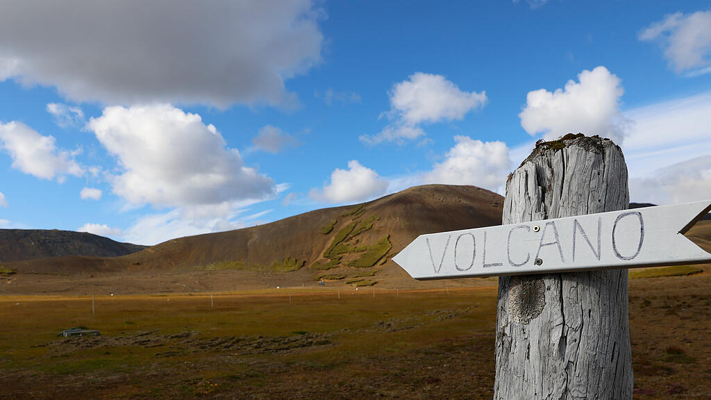 Fagradalsfjall, Vulkanausbruch in Island