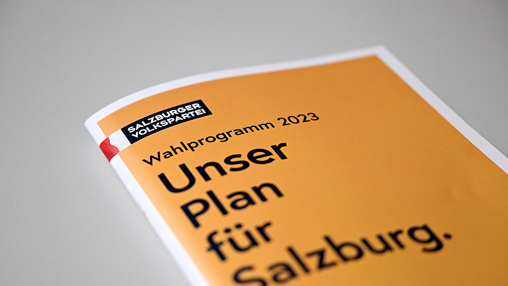 ÖVP Salzburg präsentiert Wahlprogramm