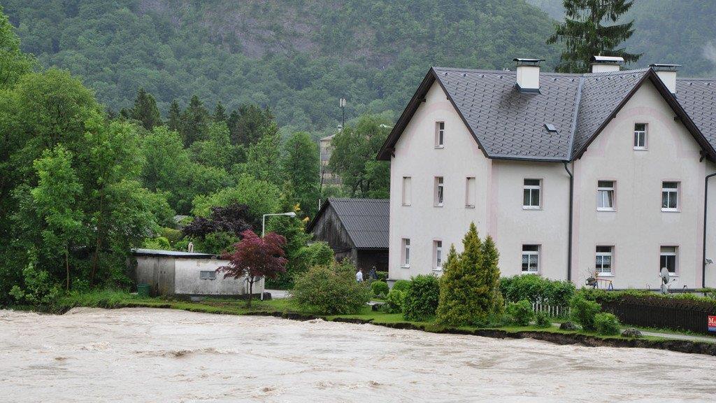 Hochwasser in Ebensee, I