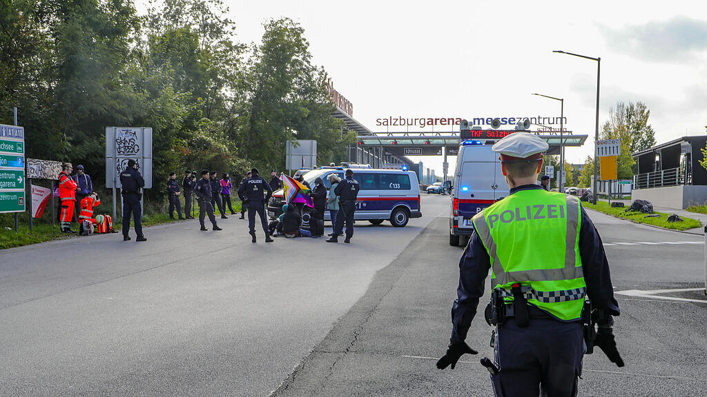 Demo FPÖ-Parteitag