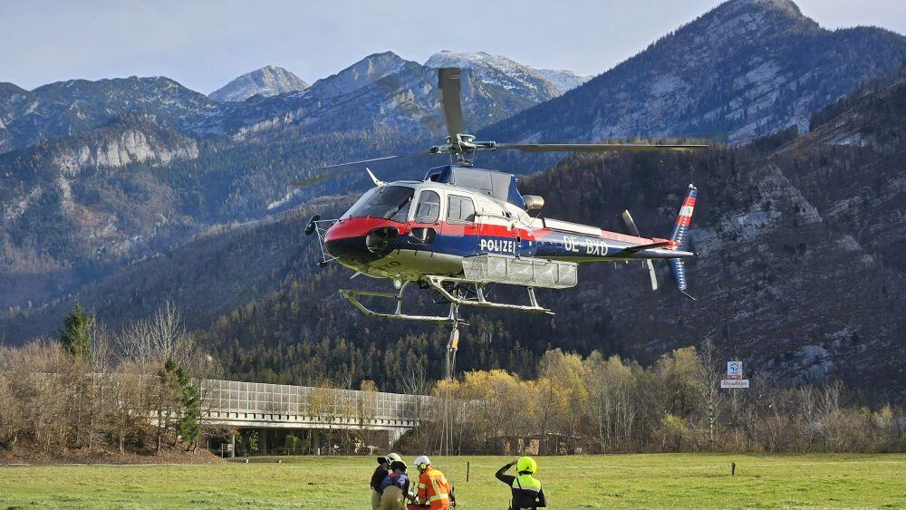 Waldbrand in Golling