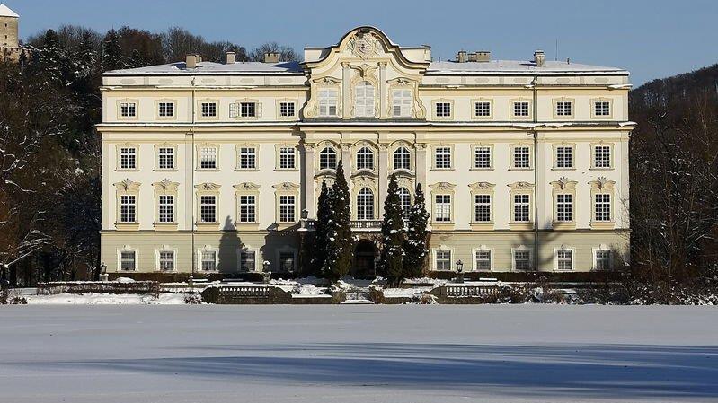 Eisfläche am Lepi-Weiher