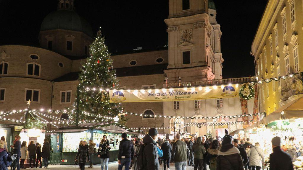 Salzburger Christkindlmarkt 2017: Eröffnung I