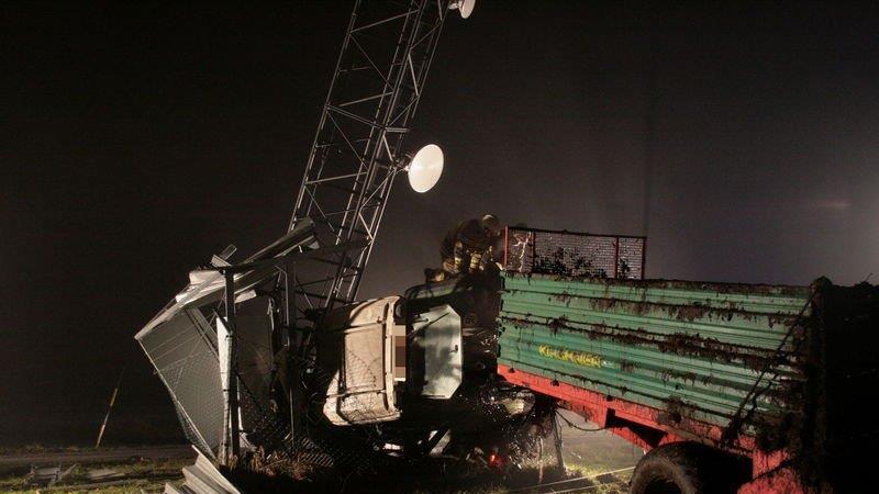 Crash mit Traktor
