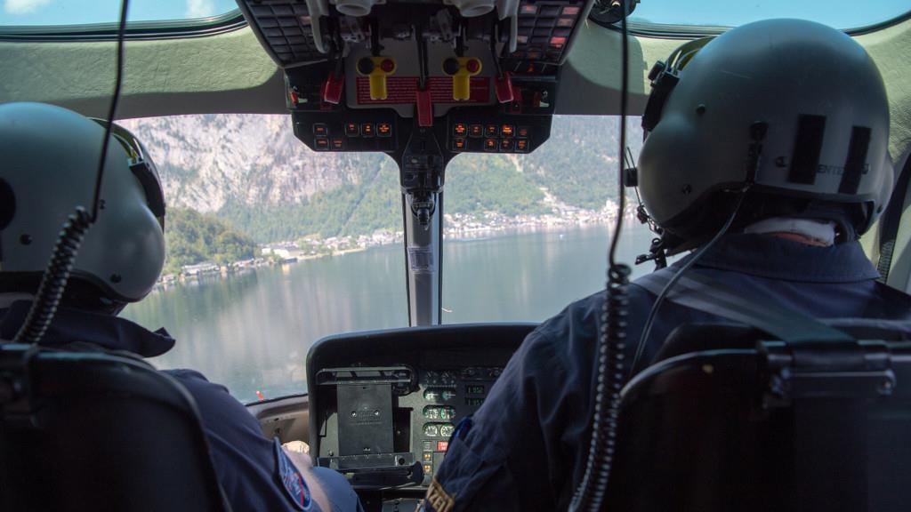 Waldbrand in Hallstatt