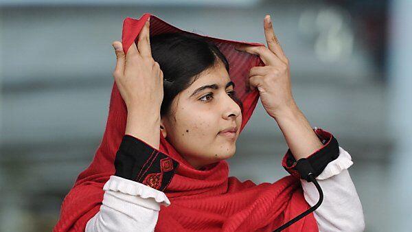 Malala erregte viel Aufsehen mit ihrem Blog