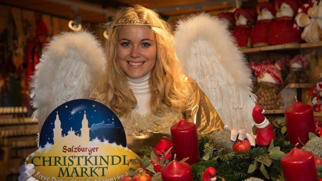 Salzburger Chrsitkind präsentiert