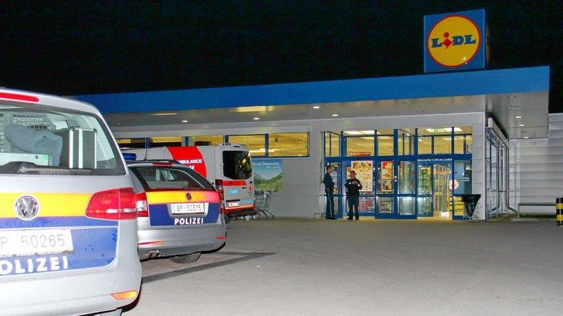 Überfall auf Lidl in Straßwalchen