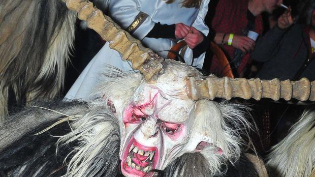 Krampus-Auflauf in St. Johann