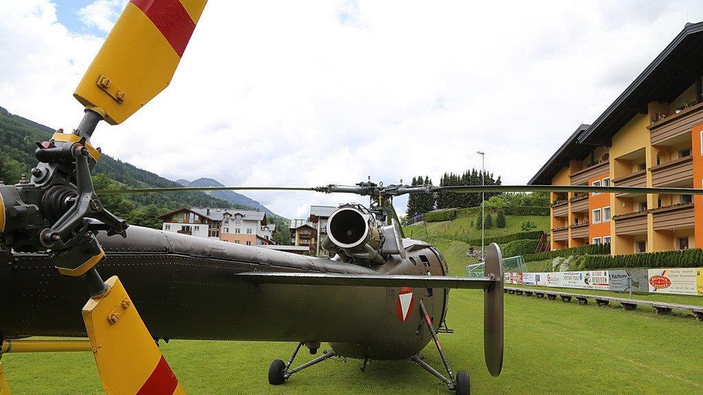 Hubschrauber im Einsatz
