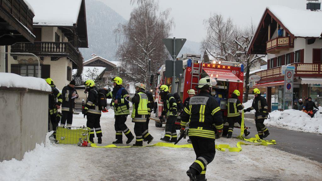 Bilder der Übung in Ruhpolding