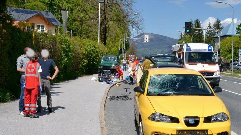 Verkehrsunfall in Grödig I