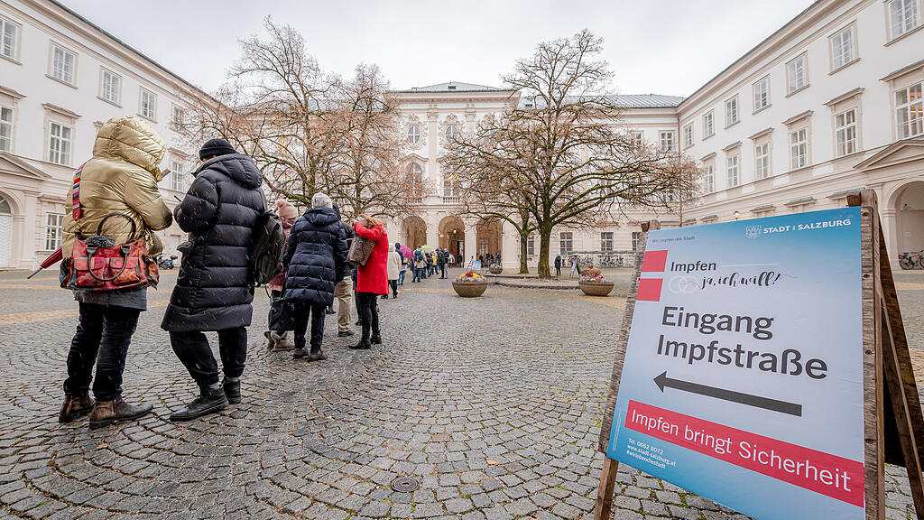 Corona-Impfung im Marmorsaal