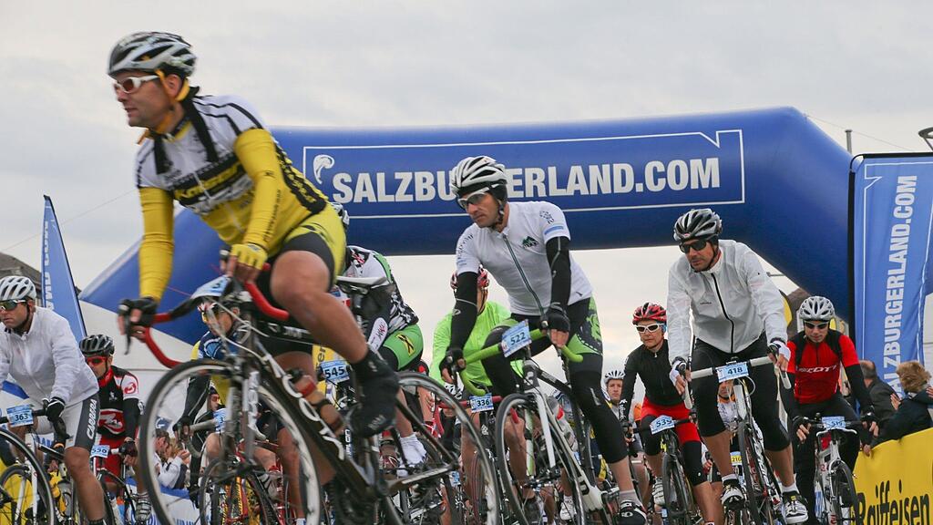 Sowohl Top-Athleten als auch Hobby-Radler nahmen am Radrennen teil.