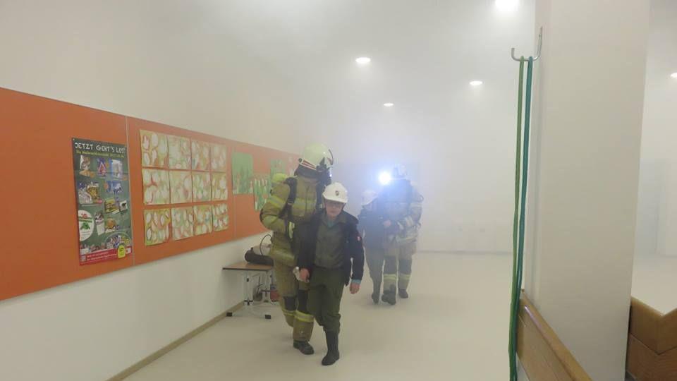 Herbstübung der Feuerwehr Schwarzach