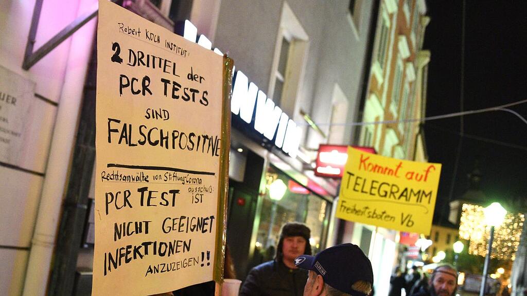 Corona-Demo Vöcklabruck