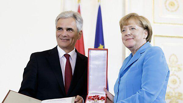 Ehrung für die deutsche Kanzlerin