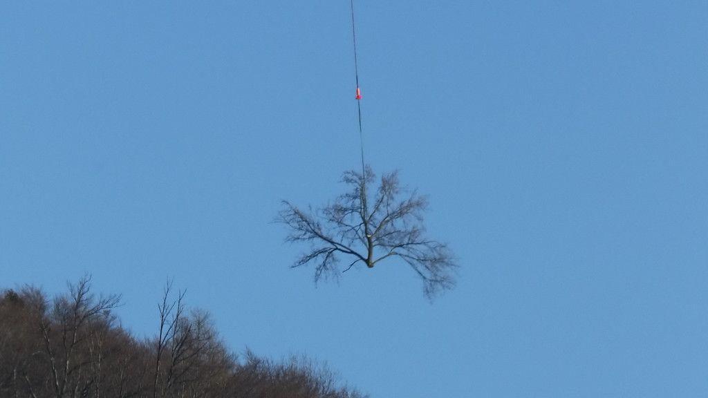 Hubschraubereinsatz am Kapuzienerberg