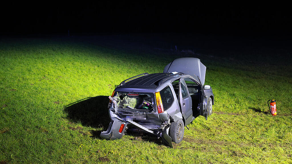 Crash auf B21 Schneizlreuth