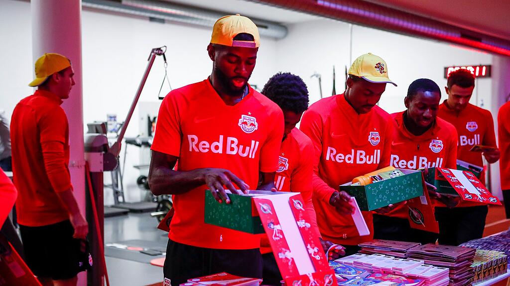 Weihnachten im Schuhkarton, Red Bull Salzburg