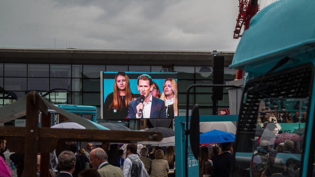 Sebastian Kurz in Salzburg