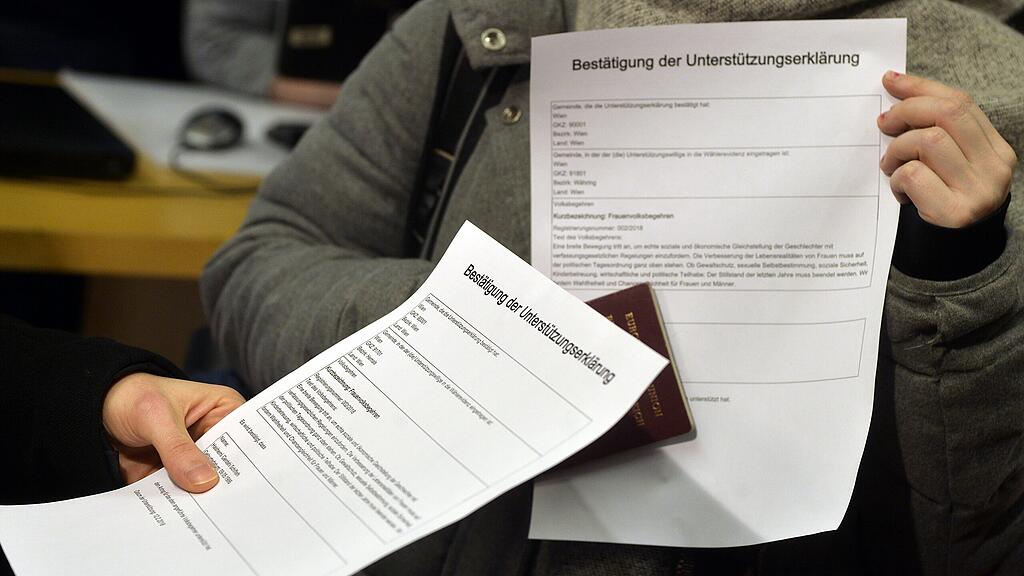 Volksbegehren, Volksbefragung, Volksabstimmung - die Unterschiede sind mehr als deutlich.