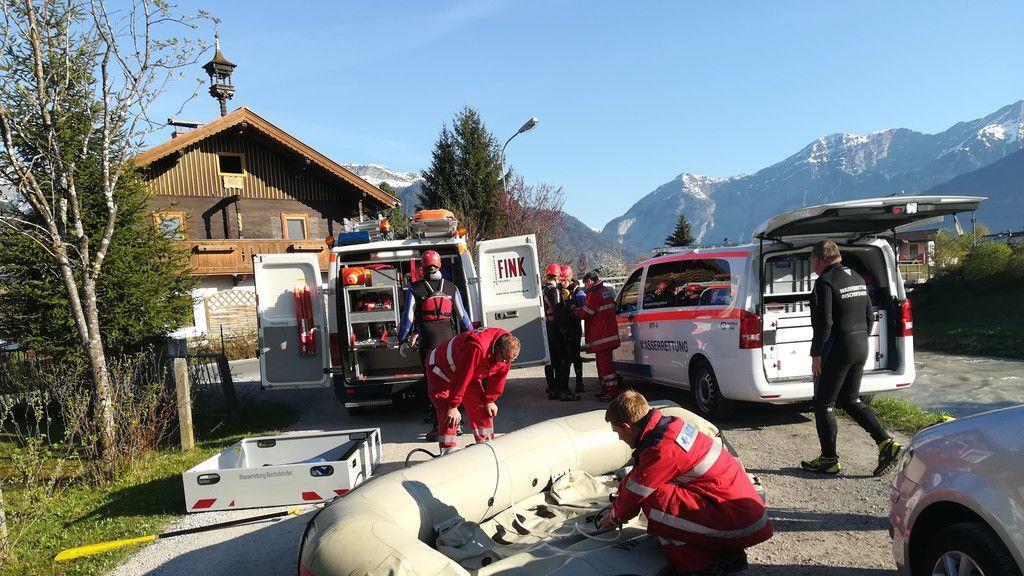 Suchaktion in Saalbach