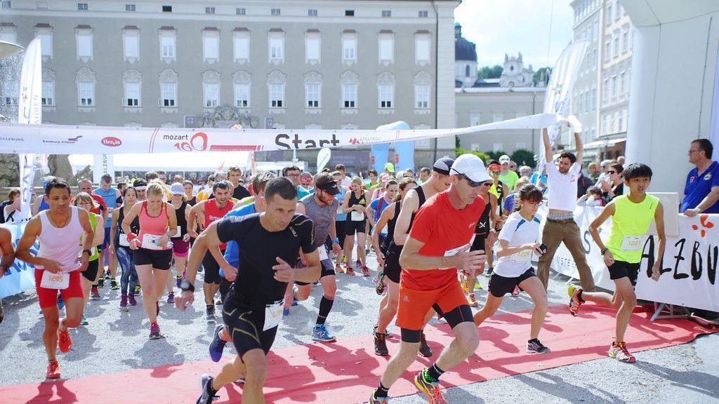 Mozart 100: Impressionen vom Lauf-Event in Salzburg