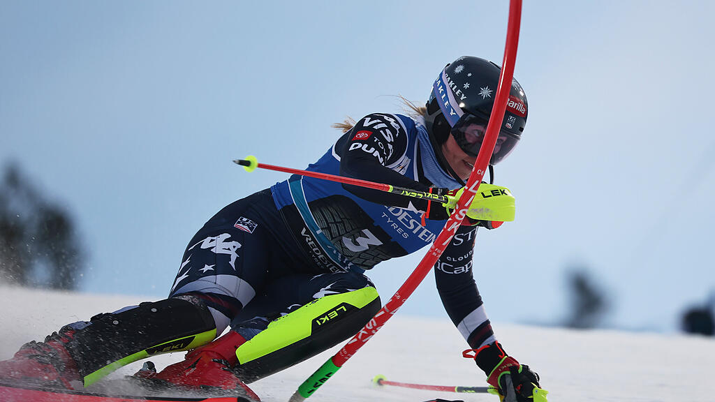 Damen-Slalom in Levi: 1. Durchgang, Mikaela Shiffrin
