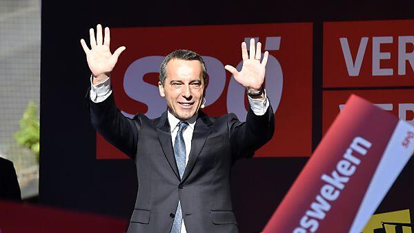 Der Bundeskanzler am Viktor-Adler-Markt