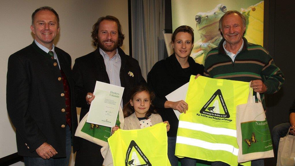 Amphibien-Schützer geehrt
