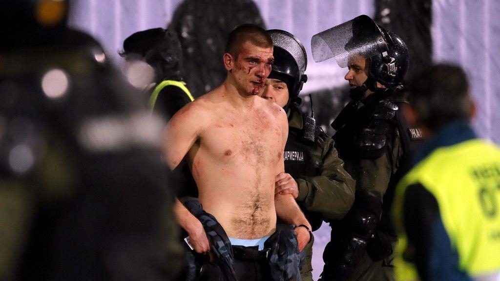 Blutiges Belgrad-Derby