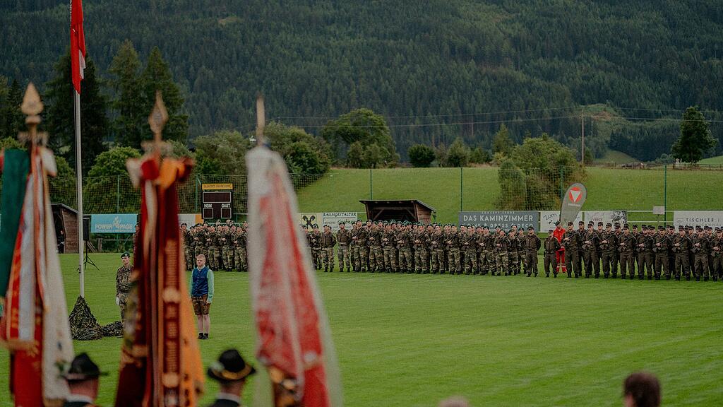 Bundesheer Angelobung in Mariapfarr