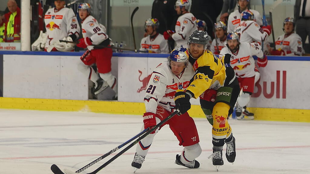 ICE Hockey League: Red Bull Salzburg gegen Pustertal